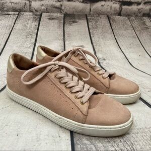 HEYRAUD PARIS Leather Lace Up Casual Tennis Shoes size 8.5‎